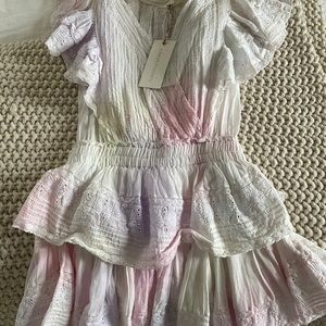 Multi tie-dye Gwen dress